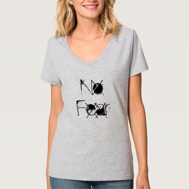 Camiseta Ningún miedo (Anverso)