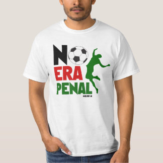 Camiseta Ningún MX penal 2014 de la era - fútbol