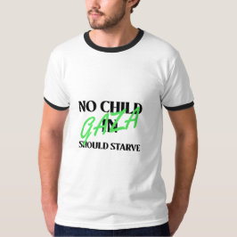 Camiseta Ningún Niño En Gaza Debería Hambrientar Hambre En