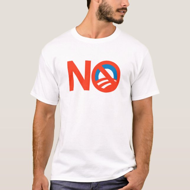 Camiseta NINGÚN Obama (Anverso)