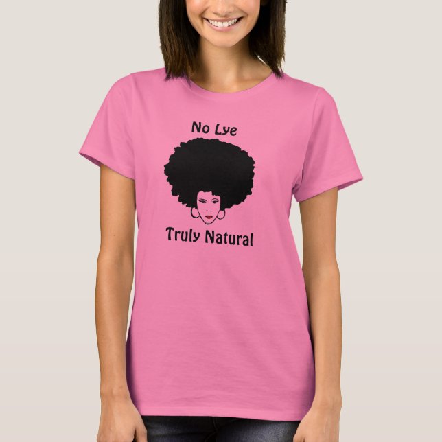 Camiseta Ningún ojo verdaderamente natural (Anverso)
