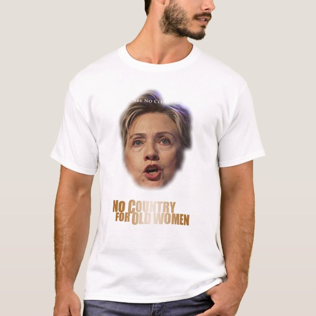 Camiseta Ningún país para las mujeres mayores (Cut de (Anverso)