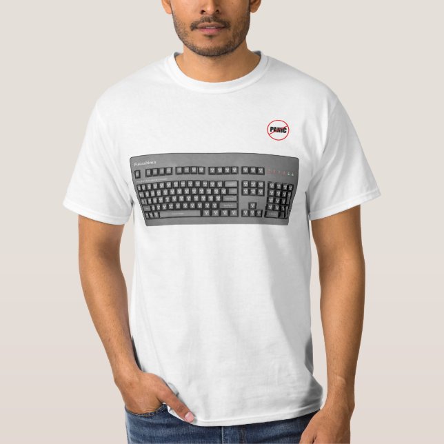 Camiseta Ningún pánico (Anverso)