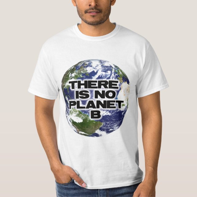 Camiseta Ningún planeta B (Anverso)