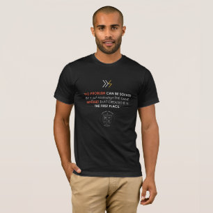 Camiseta Ningún problema puede ser solucionado