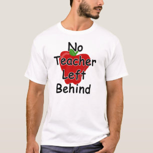 Camiseta Ningún profesor dejado detrás