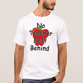 Camiseta Ningún profesor dejado detrás