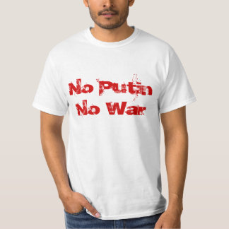 Camiseta Ningún Putin ninguna guerra