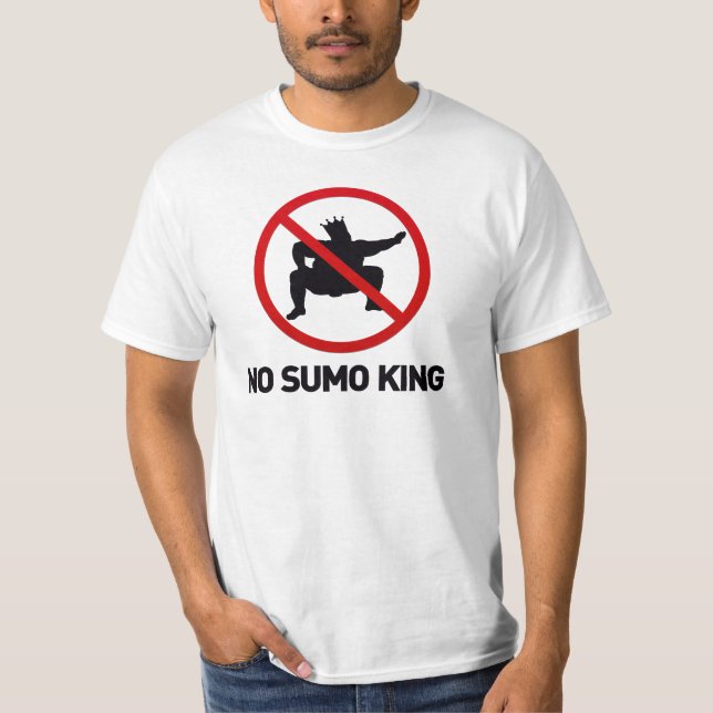 Camiseta Ningún rey del sumo (Anverso)