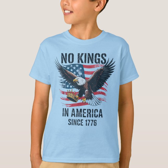 Camiseta Ningún Reyes En Estados Unidos Desde 1776 Sin Reye (Anverso)