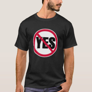 Camiseta ningún sí