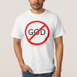 Camiseta Ningún símbolo de dios