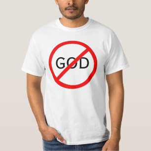 Camiseta Ningún símbolo de dios