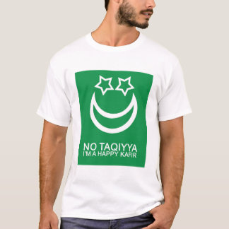 Camiseta Ningún Taqiyya soy una sátira religiosa del Kafir