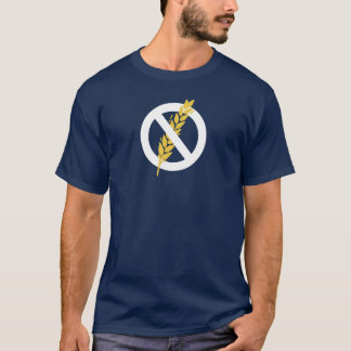 Camiseta Ningún trigo (logotipo blanco)