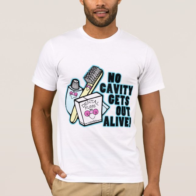 Camiseta Ninguna cavidad sale de vivo (Anverso)