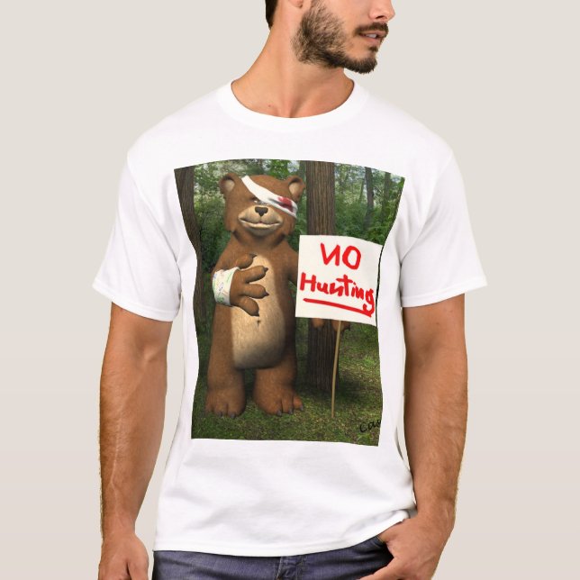 Camiseta Ninguna caza (Anverso)