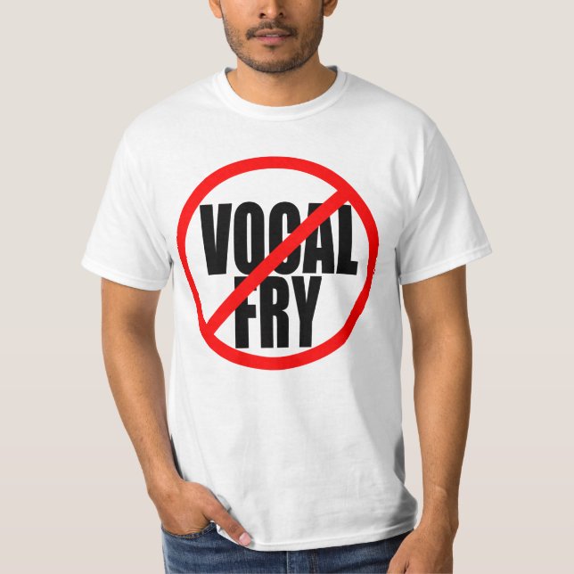 CAMISETA "NINGUNA FRITADA VOCAL " (Anverso)