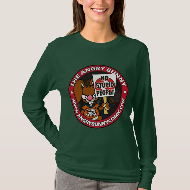 Camiseta Ninguna gente estúpida (Anverso)