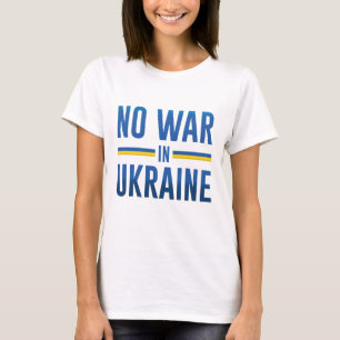 Camiseta Ninguna guerra en Ucrania