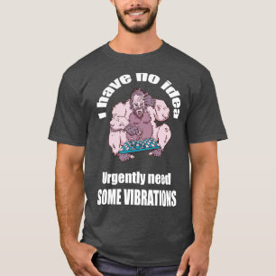 Camiseta Ninguna Idea De Vibraciones De Ajedrez De La Compu