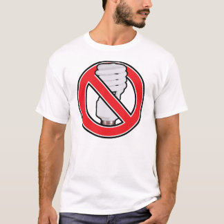 Camiseta Ninguna iluminación fluorescente