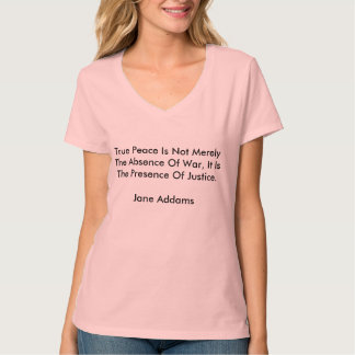 Camiseta Ninguna justicia. Ninguna paz. Sabiendo la