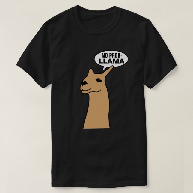Camiseta Ninguna llama de Prob (Diseño del anverso)