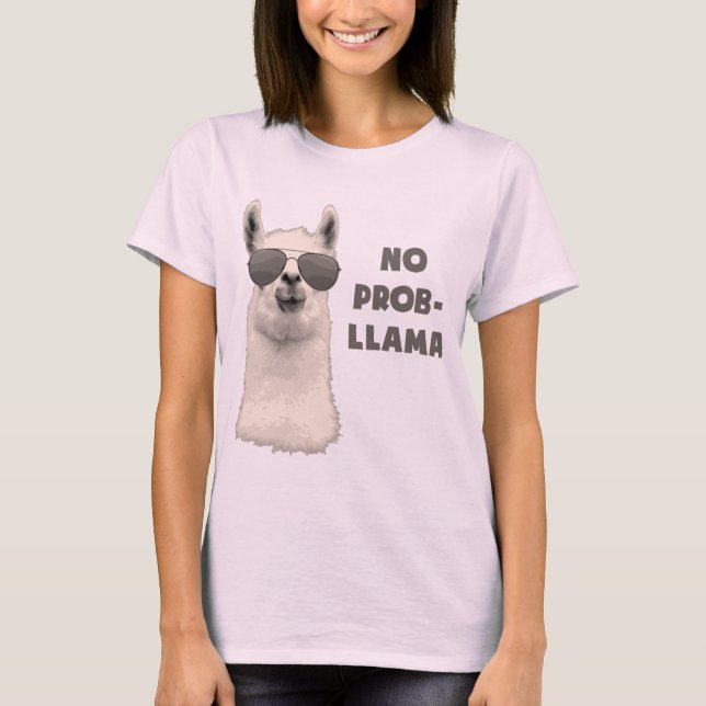 Camiseta Ninguna llama del problema (Anverso)