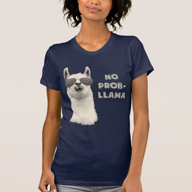 Camiseta Ninguna llama del problema (Anverso)