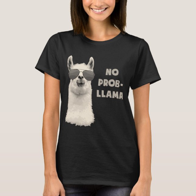 Camiseta Ninguna llama del problema (Anverso)
