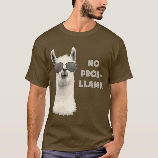 Camiseta Ninguna llama del problema (Anverso)