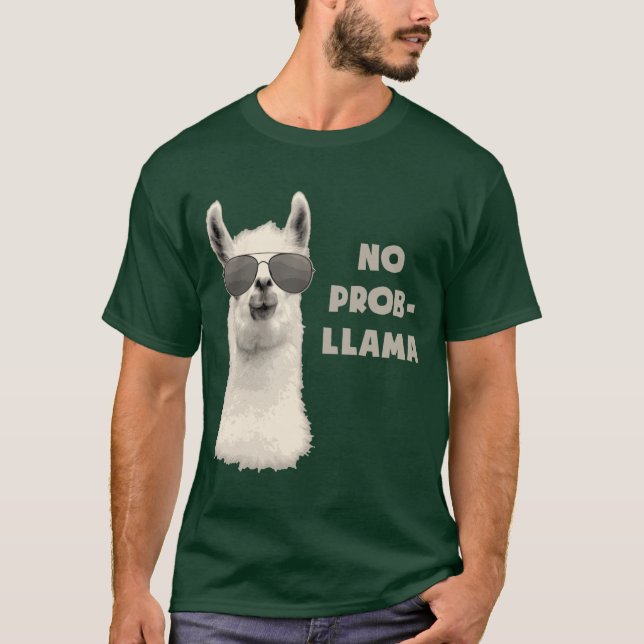 Camiseta Ninguna llama del problema (Anverso)