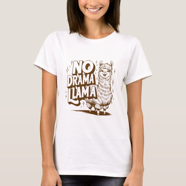 Camiseta Ninguna llamada dramática (Anverso)