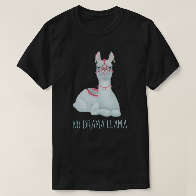 Camiseta Ninguna llamada dramática (Diseño del anverso)