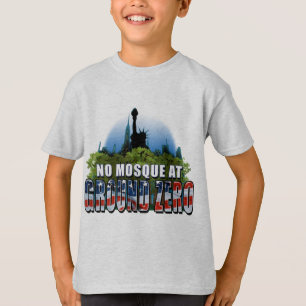 Camiseta Ninguna mezquita en el punto cero (libertad)