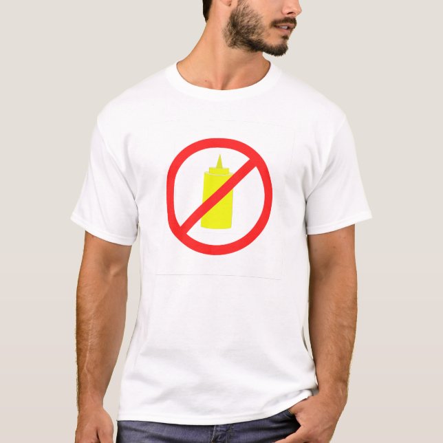 Camiseta Ninguna mostaza (Anverso)