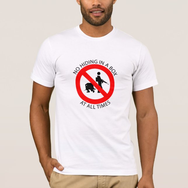 Camiseta Ninguna ocultación (Anverso)