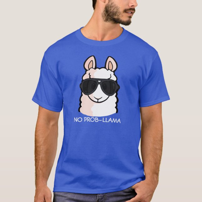 Camiseta Ninguna Prob-Llama (Anverso)