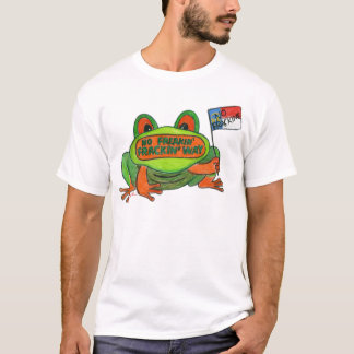 Camiseta Ninguna rana de Fracking Carolina del Norte