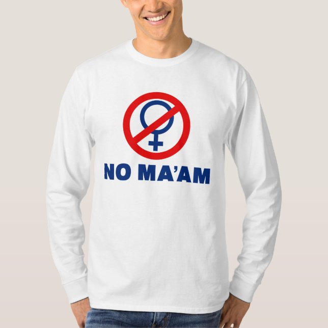 Camiseta Ninguna señora (Anverso)