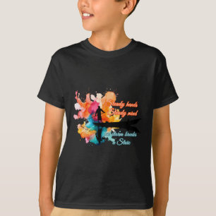 Camiseta Ninguna tormenta rompe una filosofía estática - re