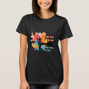 Camiseta Ninguna tormenta rompe una filosofía estática - re