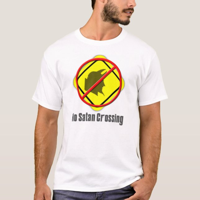 Camiseta Ninguna travesía de Satan (Anverso)