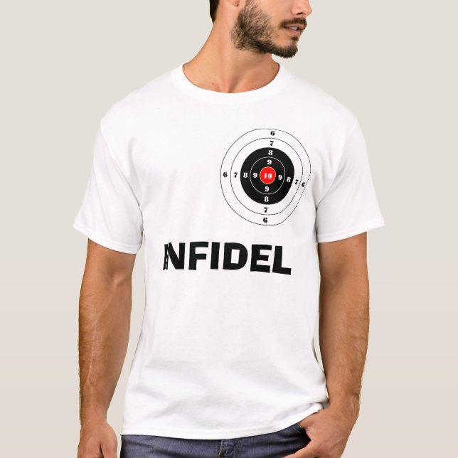 Camiseta Ninguna tripa, ninguna gloria, infiel (Anverso)