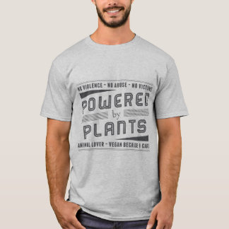 Camiseta Ninguna violencia accionada por las plantas