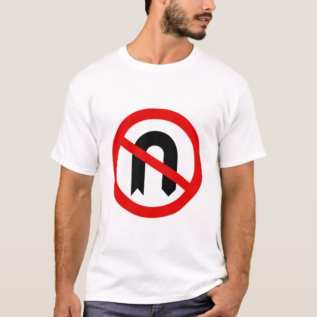 Camiseta Ninguna vuelta de U (Anverso)