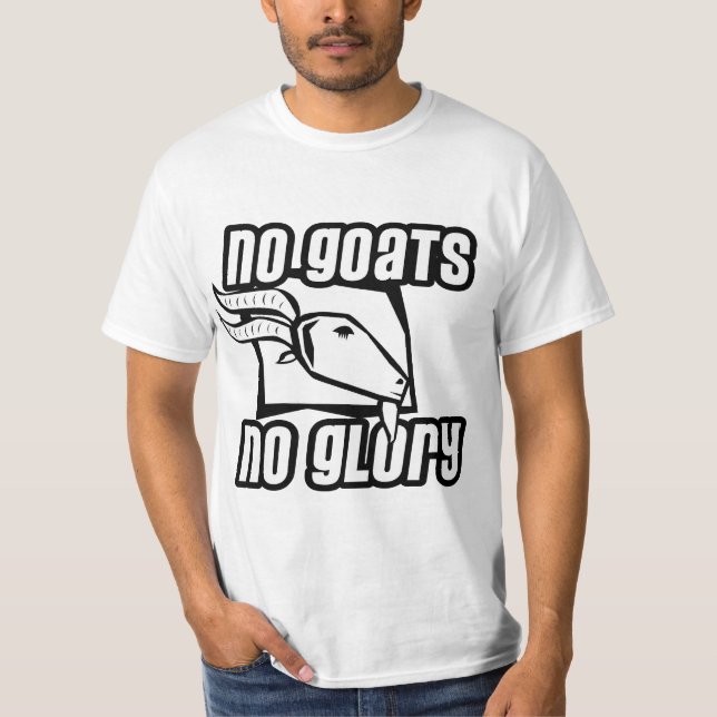 Camiseta Ningunas cabras ninguna gloria (Anverso)
