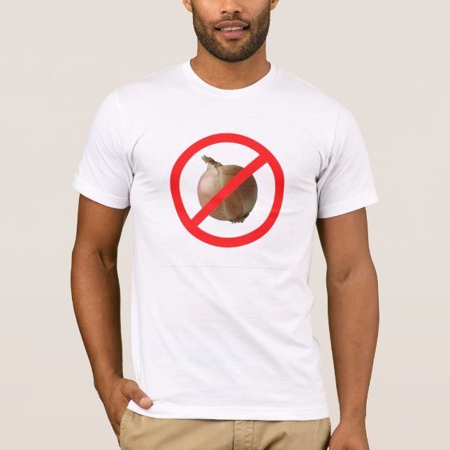 Camiseta Ningunas cebollas (Anverso)