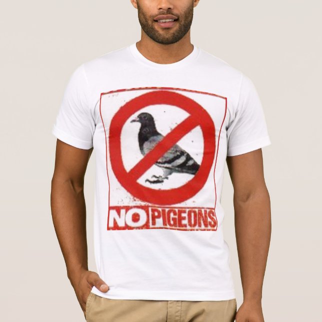 Camiseta ningunas palomas (Anverso)